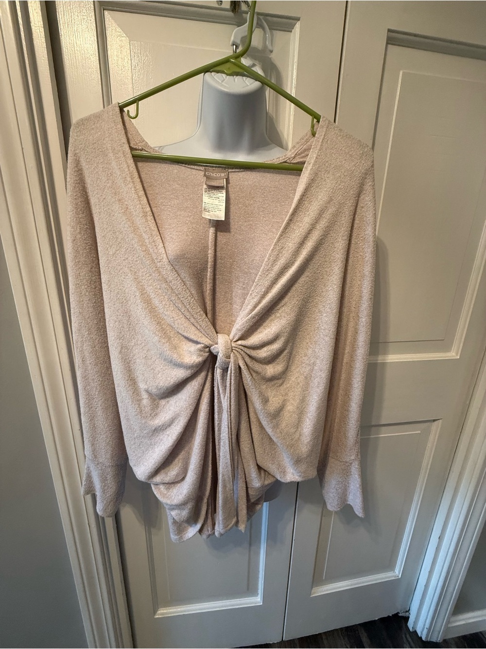 Chicos tie front cardigan Chicos 2